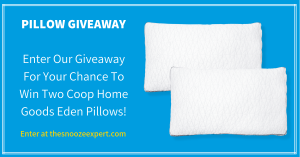online contests, sweepstakes and giveaways - Coop Home Goods Eden Pillow Giveaway | The Snooze Expert